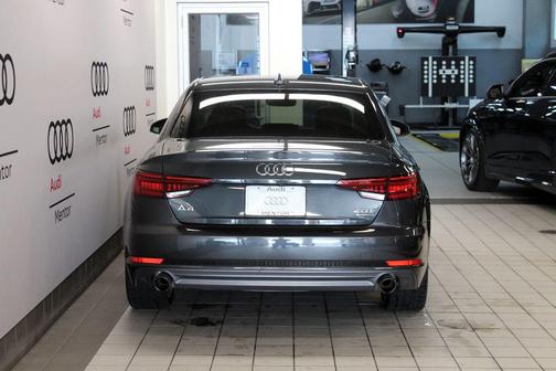 Manhattan Gray Metallic 2018 Audi A4 2.0T Tech Premium