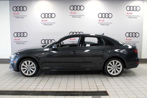Manhattan Gray Metallic 2018 Audi A4 2.0T Tech Premium