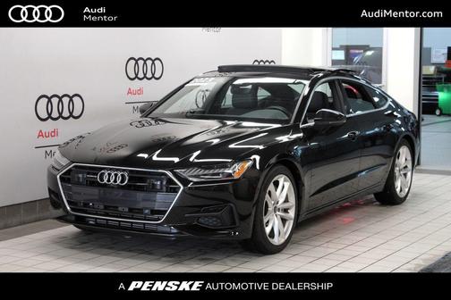 Mythos Black Metallic 2023 Audi A7 55 Premium