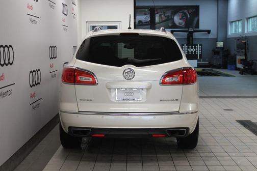 White Diamond Tri-Coat 2015 Buick Enclave Leather