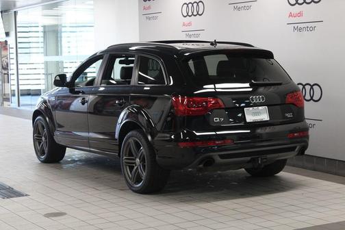 Black 2015 Audi Q7 3.0T S line Prestige