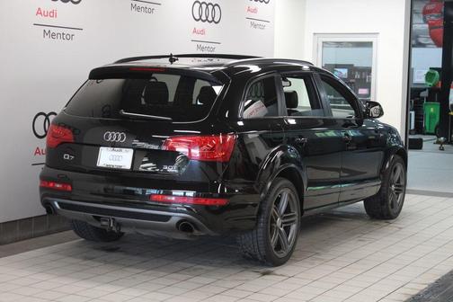 Black 2015 Audi Q7 3.0T S line Prestige