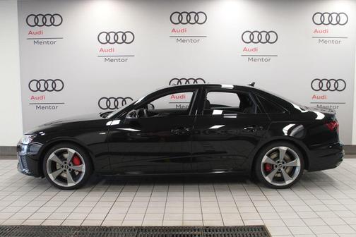 Mythos Black Metallic 2023 Audi A4 45 S line Premium Plus
