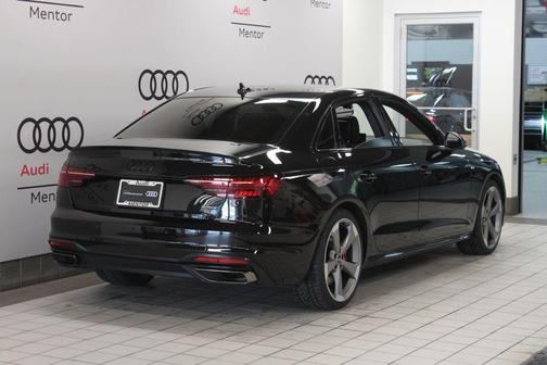 Mythos Black Metallic 2023 Audi A4 45 S line Premium Plus