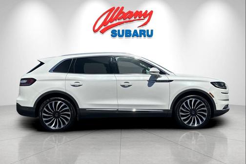 Pristine White Metallic Tri-Coat 2023 Lincoln Nautilus Black Label