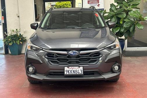 Gray Metallic 2024 Subaru Crosstrek Premium