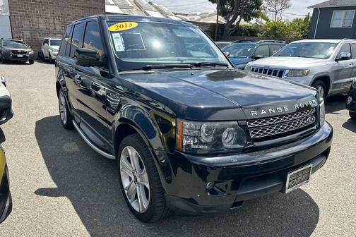 Santorini Black 2013 Land Rover Range Rover Sport HSE