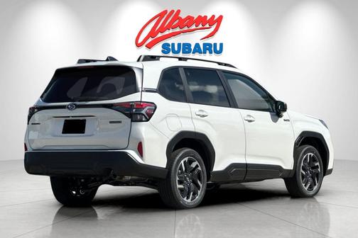 Crystal White Pearl 2026 Subaru Forester Hybrid Premium