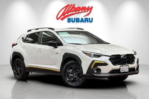 Crystal White Pearl 2025 Subaru Crosstrek Sport