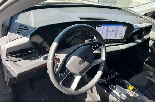Manhattan Gray Metallic 2025 Audi Q6 e-tron Premium quattro