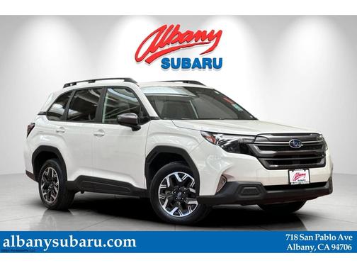 White 2025 Subaru Forester Premium