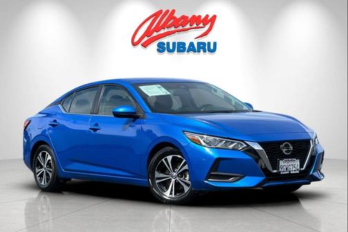 Electric Blue Metallic 2023 Nissan Sentra SV