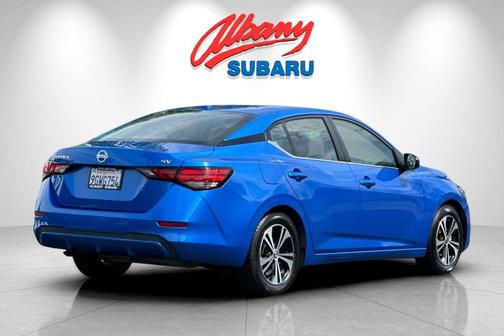 Electric Blue Metallic 2023 Nissan Sentra SV