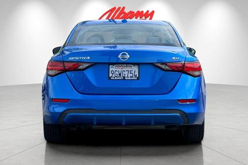 Electric Blue Metallic 2023 Nissan Sentra SV