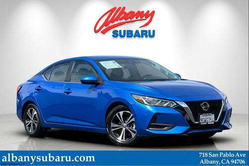 Electric Blue Metallic 2023 Nissan Sentra SV