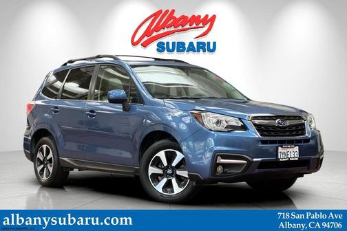 Quartz Blue 2017 Subaru Forester 2.5i Limited
