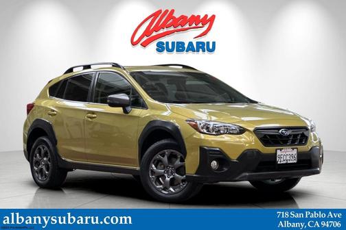 Plasma Yellow Pearl 2023 Subaru Crosstrek Sport