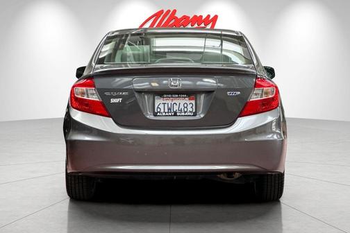 Alabaster Silver Metallic 2012 Honda Civic HF