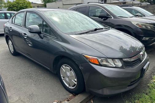 Alabaster Silver Metallic 2012 Honda Civic HF