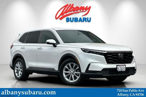 Platinum White Pearl 2024 Honda CR-V EX-L 2WD