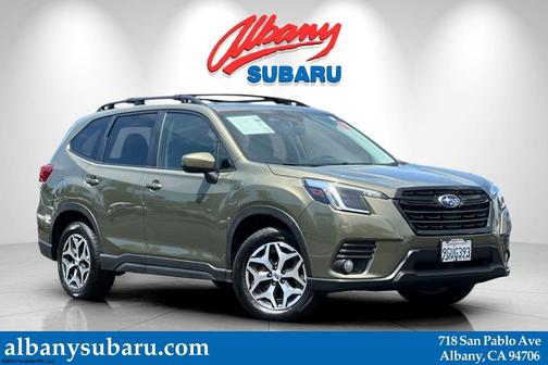 Green 2023 Subaru Forester Premium