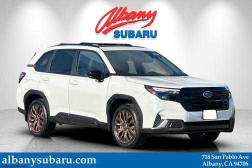 White Pearl 2026 Subaru Forester Sport
