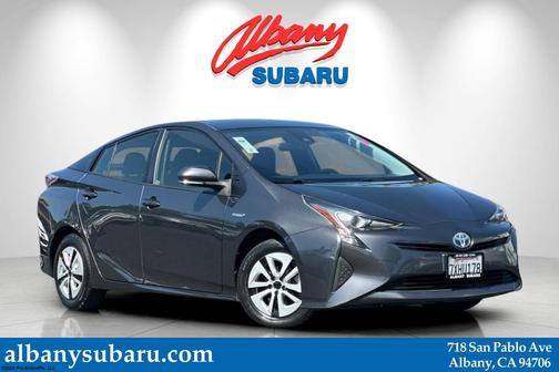 Magnetic Gray Metallic 2017 Toyota Prius Two