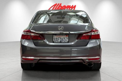 Gray 2017 Honda Accord EX-L
