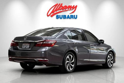 Gray 2017 Honda Accord EX-L