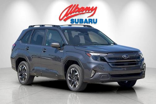Gray 2026 Subaru Forester Hybrid Premium