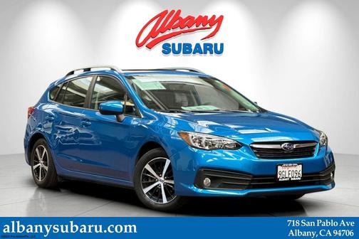 Ocean Blue Pearl 2023 Subaru Impreza Premium