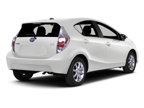 Super White 2012 Toyota Prius c Three