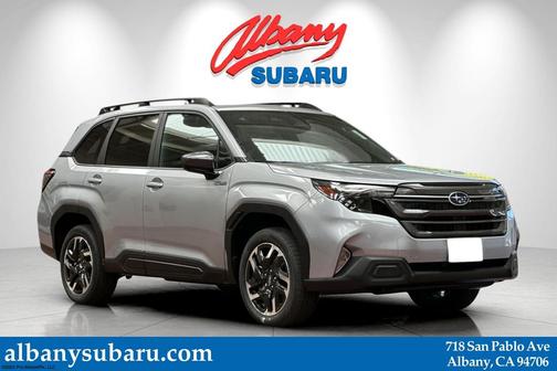 Ice Silver Metallic 2026 Subaru Forester Hybrid Premium