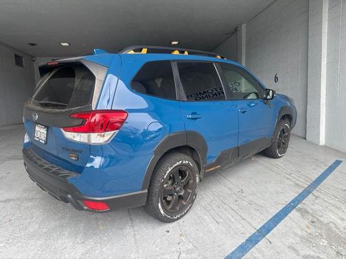 Geyser Blue 2022 Subaru Forester Wilderness