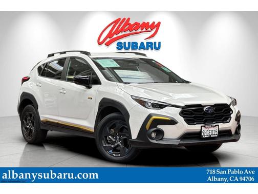 White 2024 Subaru Crosstrek Sport