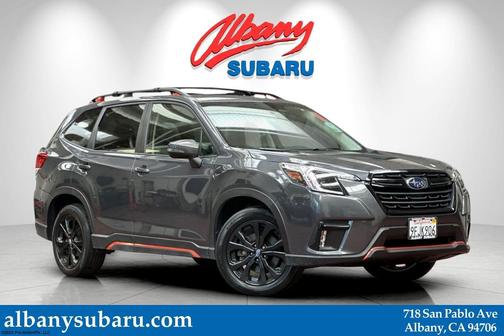 Magnetite Gray Metallic 2023 Subaru Forester Sport