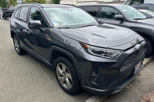 Magnetic Gray Metallic 2019 Toyota RAV4 Hybrid Limited