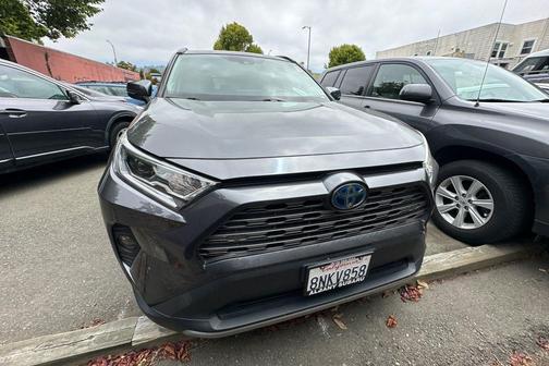 Magnetic Gray Metallic 2019 Toyota RAV4 Hybrid Limited