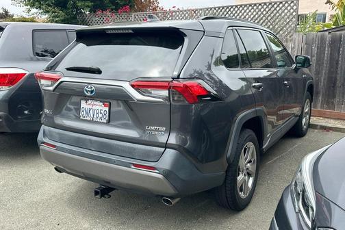 Magnetic Gray Metallic 2019 Toyota RAV4 Hybrid Limited