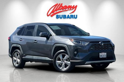 Magnetic Gray Metallic 2019 Toyota RAV4 Hybrid Limited