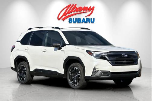 White Pearl 2026 Subaru Forester Hybrid Premium