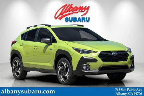 Citron Yellow Pearl 2026 Subaru Crosstrek Hybrid Base