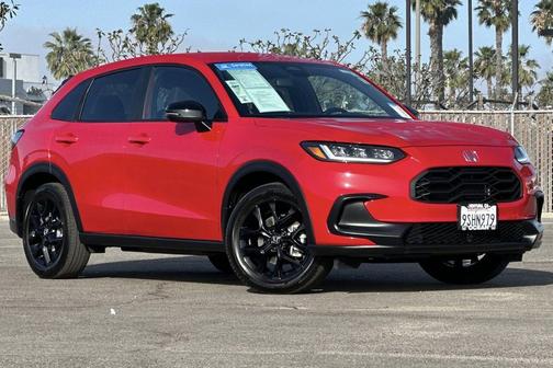 Milano Red 2025 Honda HR-V 2WD Sport