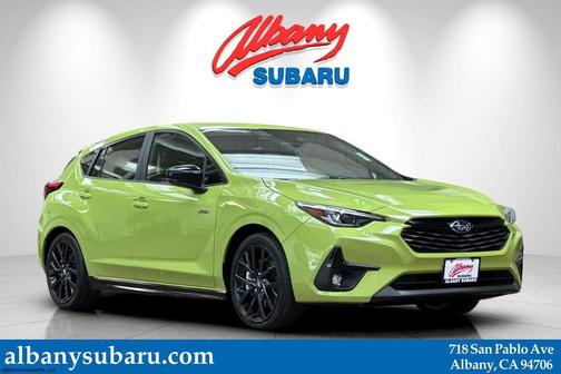 Citron Yellow Pearl 2026 Subaru Impreza RS