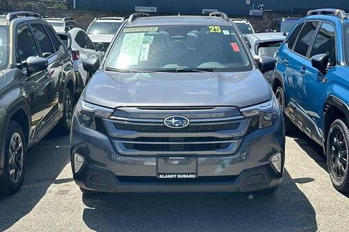 Gray Metallic 2025 Subaru Forester Premium