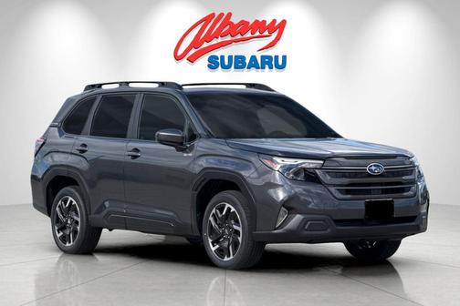 Gray 2026 Subaru Forester Hybrid Premium