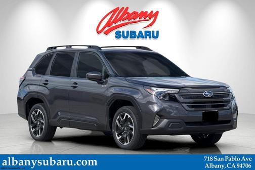 Gray 2026 Subaru Forester Hybrid Premium
