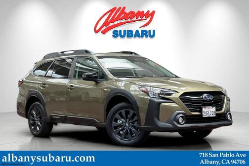 Green Metallic 2024 Subaru Outback Onyx Edition