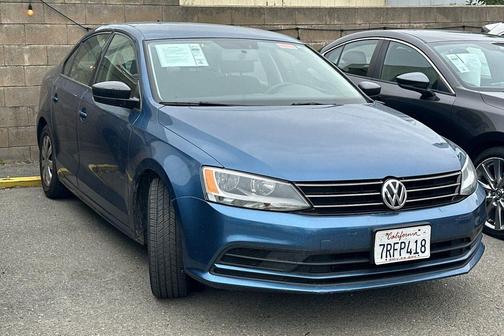 Blue Metallic 2016 Volkswagen Jetta 1.4T S w/Technology