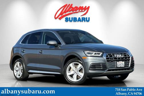 Monsoon Gray Metallic 2018 Audi Q5 2.0T Tech Premium